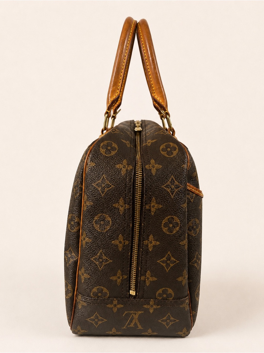 Louis Vuitton Deauville M47270 Monogram Top Handle Bag COA Dust Bag - Picture 4 of 9